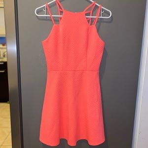 Neon Pink Skater Dress 👗 𝐁𝐫𝐚𝐧𝐝 𝐍𝐄𝐖!